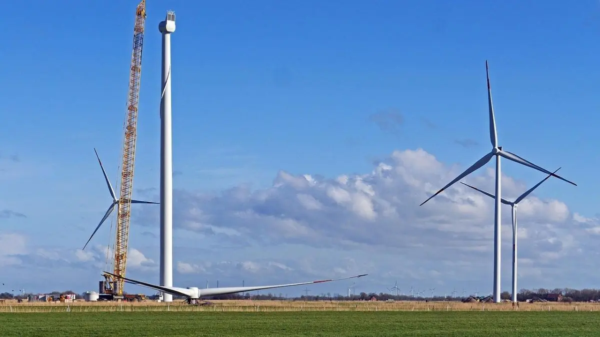 Desmontaje de aerogeneradores