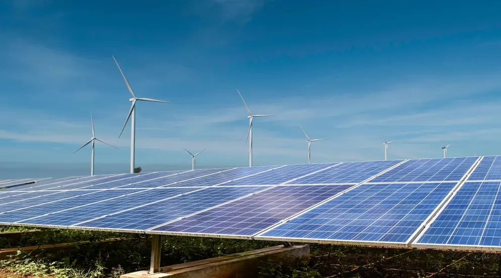 Planta de energías renovables