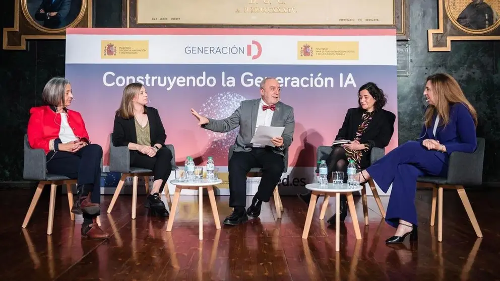 Presentación del programa "Generación D: Construyendo la Generación IA".