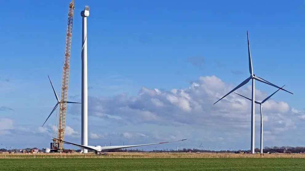 Desmontaje de aerogeneradores