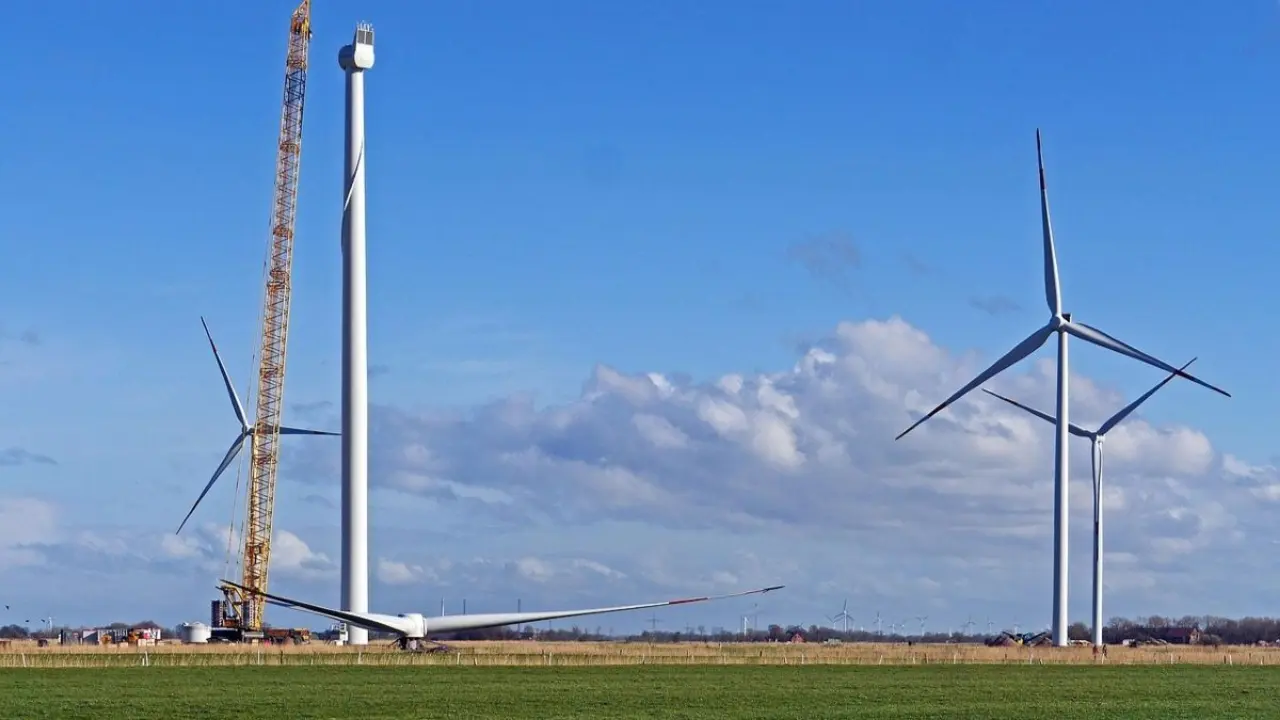 Desmontaje de aerogeneradores