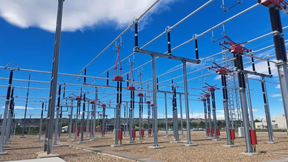 Subestaci&oacute;n Espartal 220 kV en Zaragoza