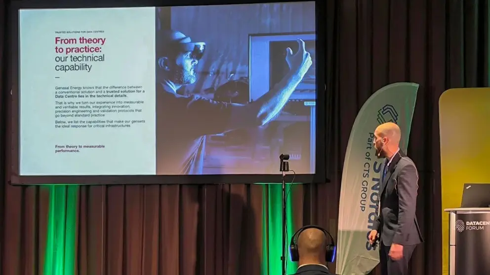 Participaci&oacute;n de Genesal Energy en Data Center Forum