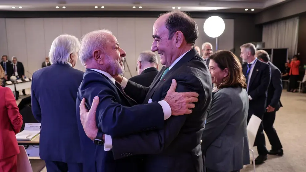Encuentro entre el presidente de Iberdrola y el de Brasil